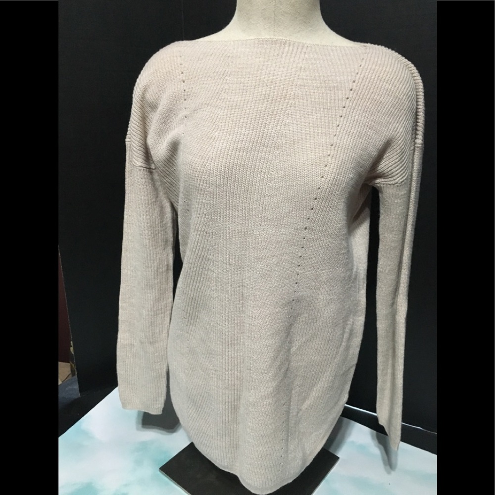 ANN TAYLOR NWOT SWEATER Beige Size S